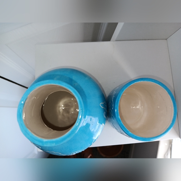 Ceramic Artist Signed Water Carafe with tumbler - Picture 7 of 9